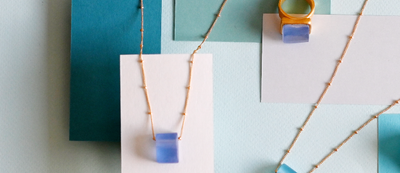 Finding Pantone's 2022 Color of the Year in Our Recycled Glass Jewelry